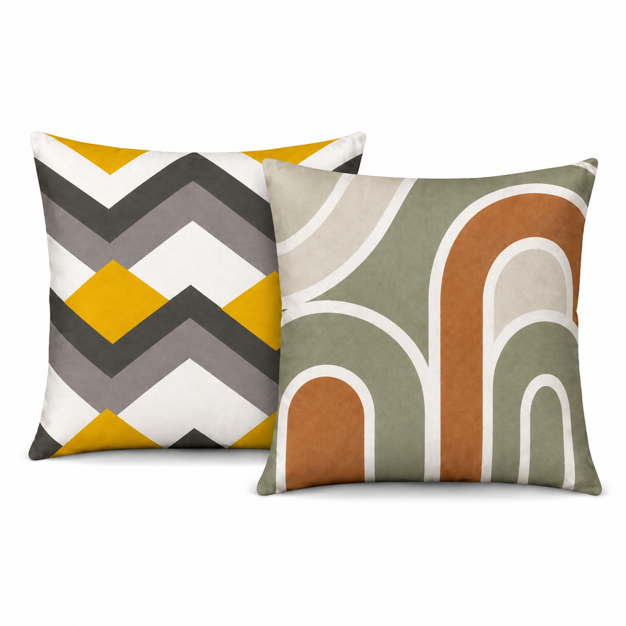 Modern Geometric Cushion Cover – 45 × 45 cm