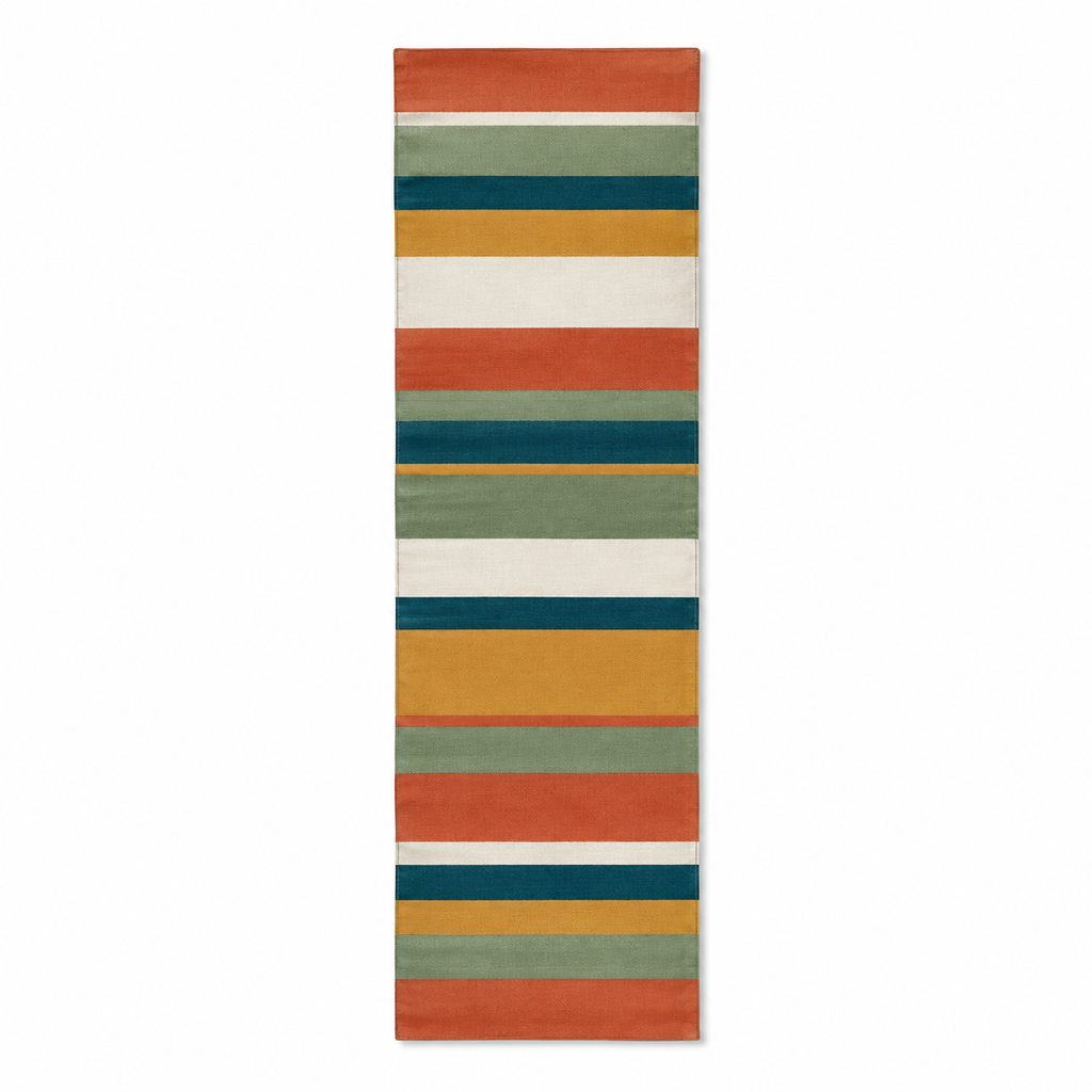 Modern Striped Table Runner – 35 × 180 cm